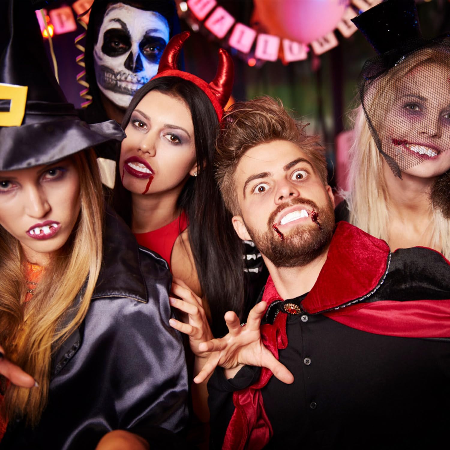 24 stks Nep Tanden Halloween Lelijke Tanden Grappige Nep Tanden Party Valse Tanden