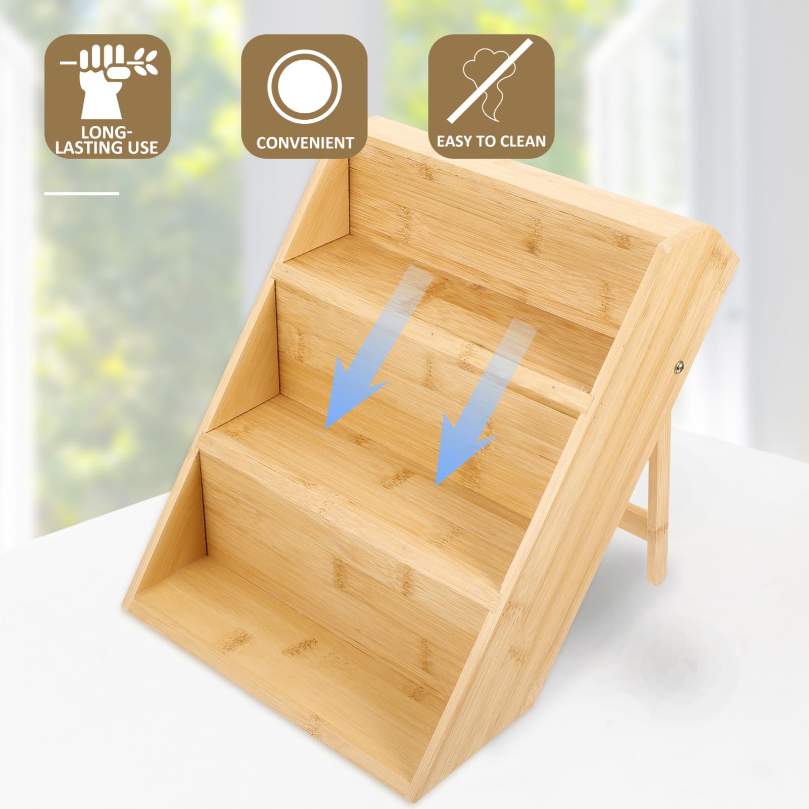 PRETYZOOM Portaspezie Organizer Per Condimenti Per Spezie Design Contenitori Spezie Ripiano Da Per Cucina e Armadio