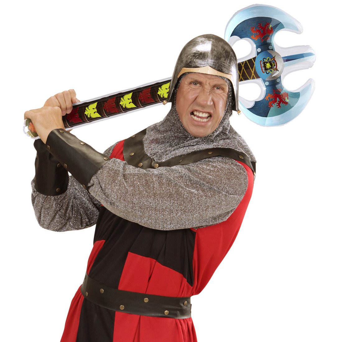 Opblaasbare bijl 2-zijdig, 70cm Goedkope