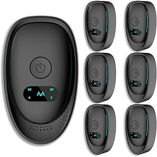 2025 Upgraded Ultrasonic Repellent Indoor, Mouse Traps Insert Plug in, Pest Control Repellent Ant,Roach,Rodent, Mouse, Bugs, Mosquito, Spider, for Home, Office, Warehouse 6 Packs