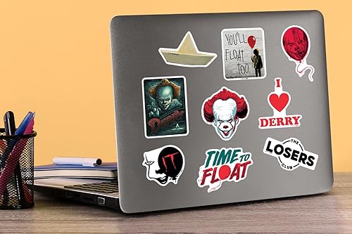 Miniatura 5 de IT 2 IT - Paquete variado de calcomanías de vinilo grandes de lujo, para laptop, botella de agua, álbumes de recortes, tableta, monopatín,