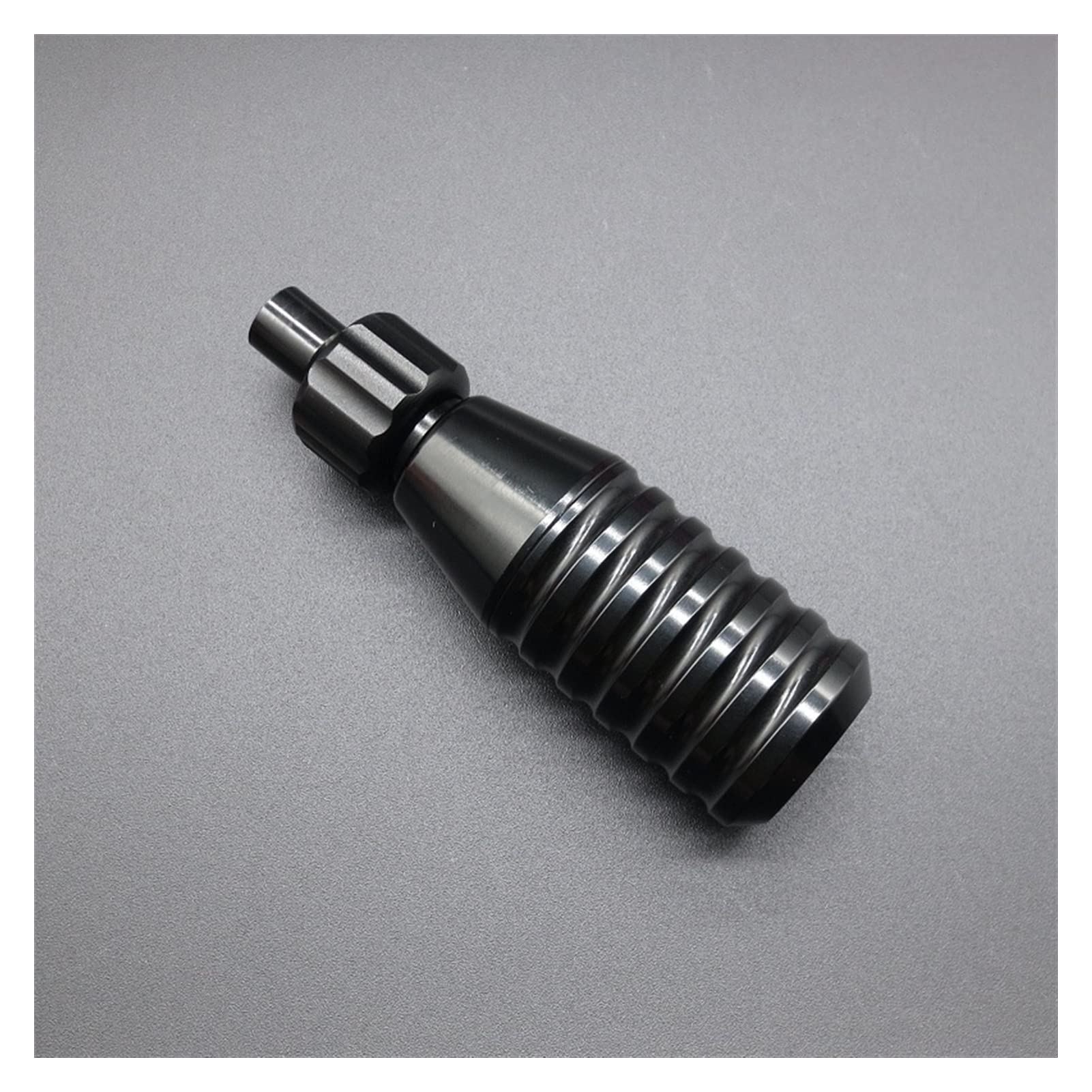 25 mm verstellbare Patrone Tattoo Griff 2,5 cm für rotierende Tattoo-Maschinen (schwarz)
