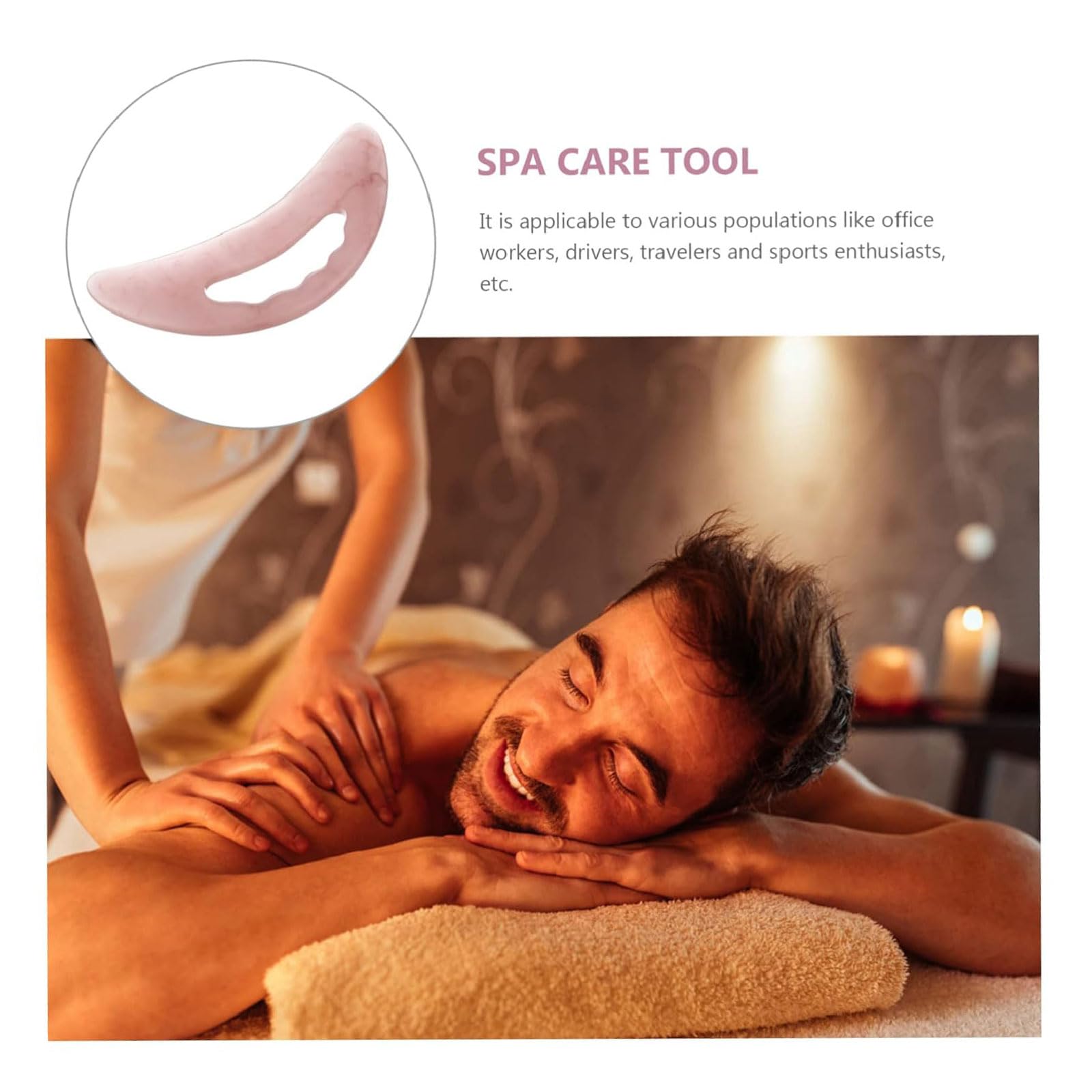 Piedras de Masaje 1/2/3 Uds Cuello Gua Sha Hoja Rosa Resina Natural Cera de Abejas Facial Gua Sha masajeador Pierna Masaje Facial Gua Sha guasha Facia