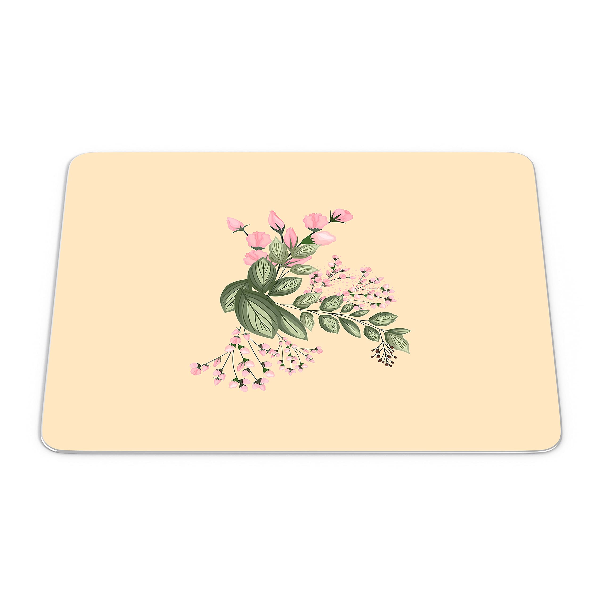 Questo Casa, Rectangle Digital Printed Mouse Pad, Non-Slip Base, for Office and Home, Size: 22 x 18 cm