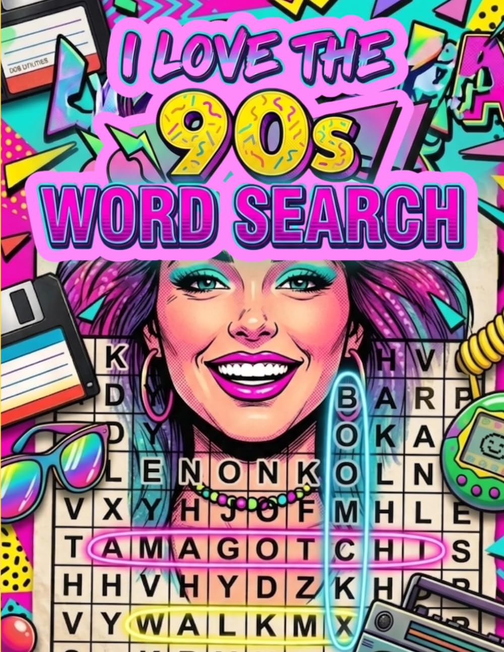 I Love the 90s Word Search: Over 100 Large Print Puzzles for Adults and Teens - A Nostalgic Journey Through the Nineties