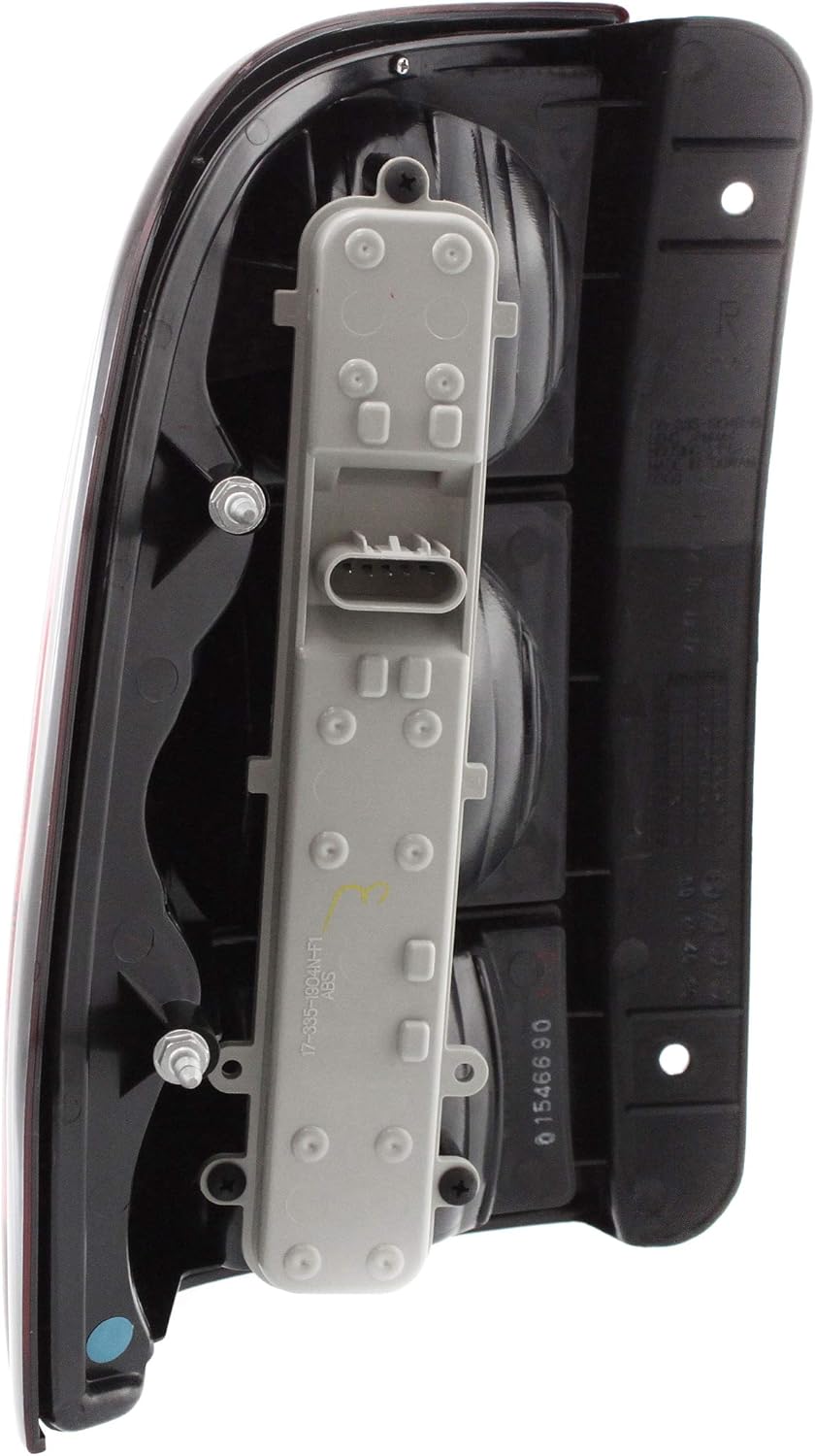 Garage-Pro Tail Light Assembly for 2002-2009 Chevrolet Trailblazer, 2002-2006 Trailblazer EXT, Tail Lights with Bulb, Passenger Right Side