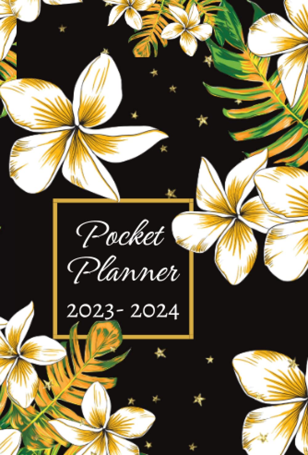 Pocket Planner 2023-2024: Small 2 Year Monthly Agenda for Purse