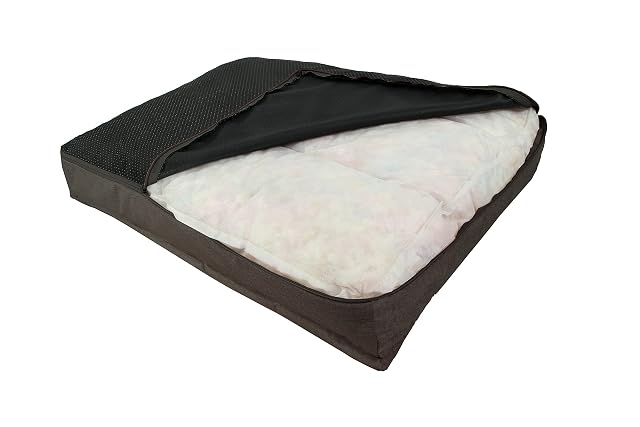 Sesto Senso Fundas de Cama para Mascotas Cremallera Fondo Antideslizante Monolith 20 M 70x50 Color Raton