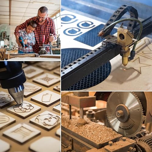 Miniatura 9 de de abedul báltico, madera contrachapada de 0.118 in 18 pulgadas x 12 pulgadas x 22 pulgadas, chapa BBB de grado artesanal, caja de 6 hojas,