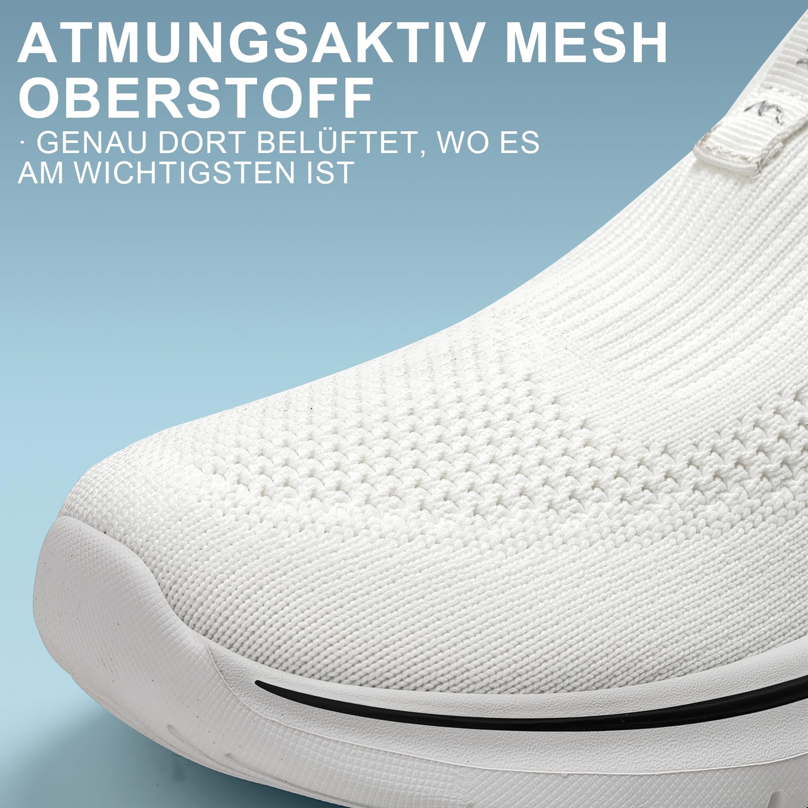 Sosenfer Slip ins Zapatos de Las Mujeres Slip on Zapatillas de Deporte cómodo Caminar Zapatos de Ocio