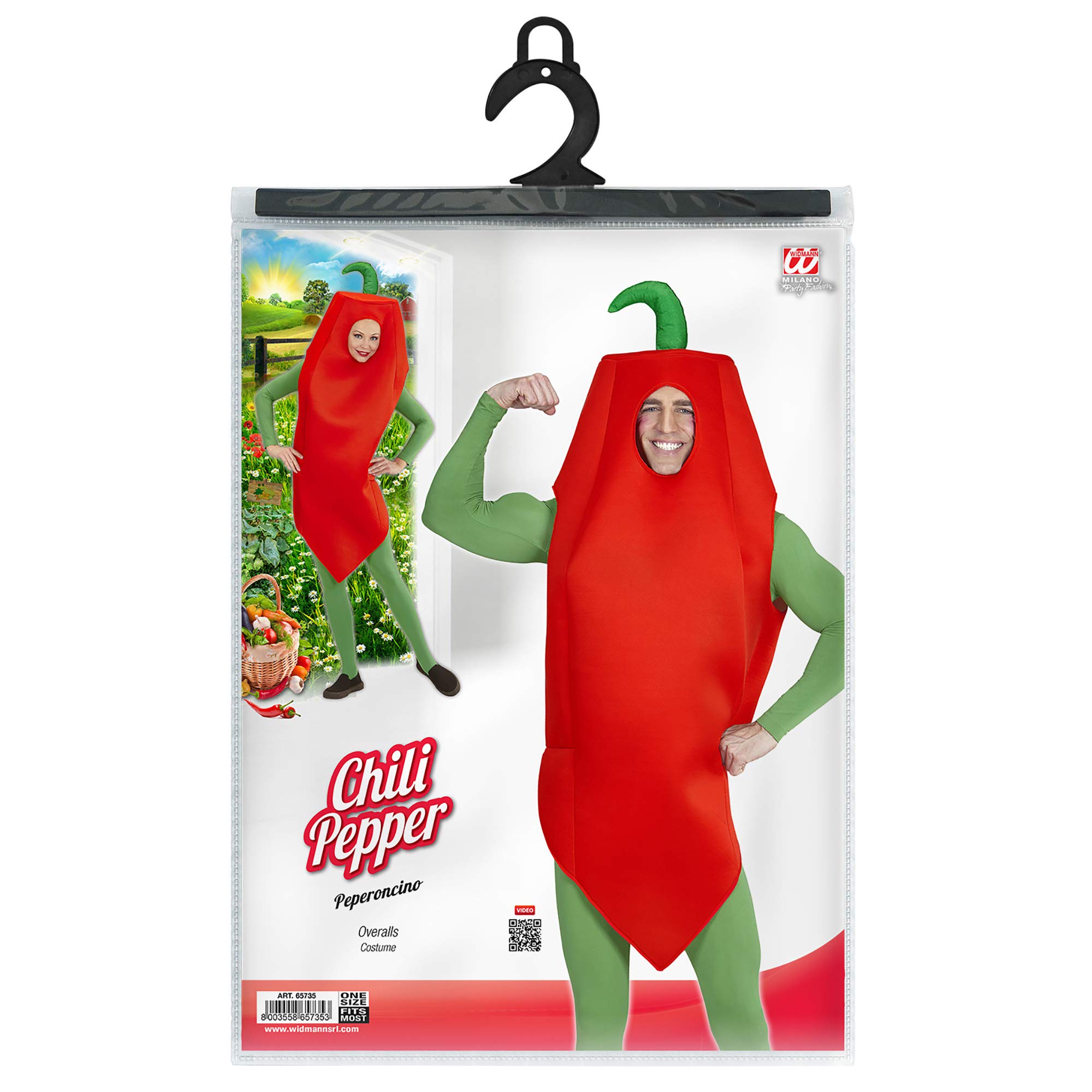 Widmann 65735 costume PEPERONCINO One Size Fits Most Adult