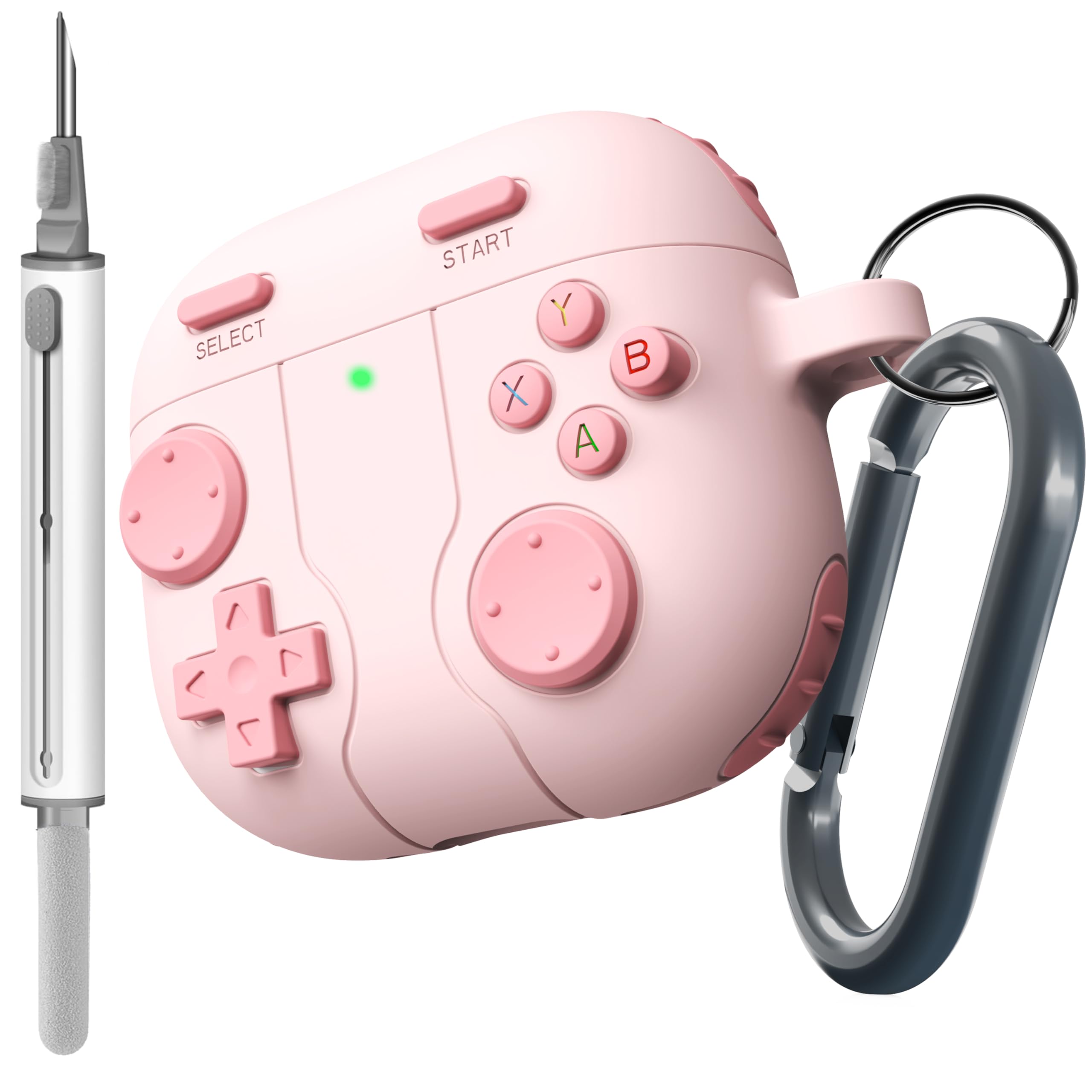 DamonLight AirPods Pro 2 Case Upgraded Rugged Case Shock Proof Protective Cover for Apple AirPods Pro 2nd Generation 2022 Released (Ice Blue)