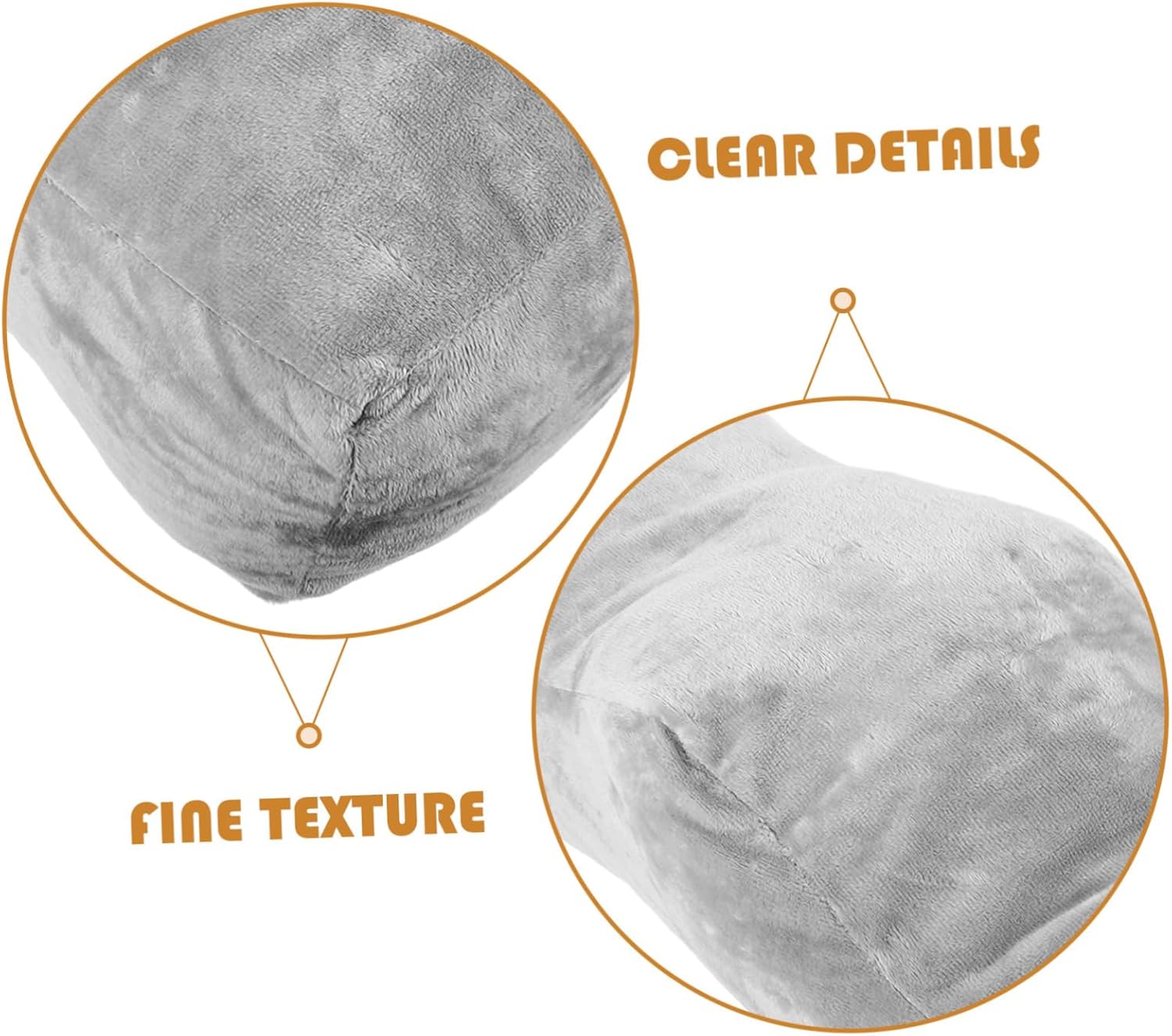 Comfortable Leg Rest Pillow for Sleeping Soft Elevation Cushion to Circulation and Leg Knee Hip Memory Support for Post Surgery and Rest