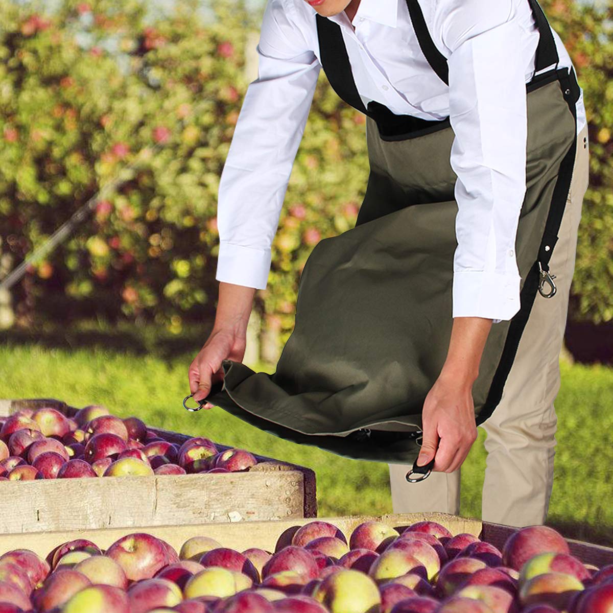 raccolto grembiule da giardinaggio frutta Picking bag