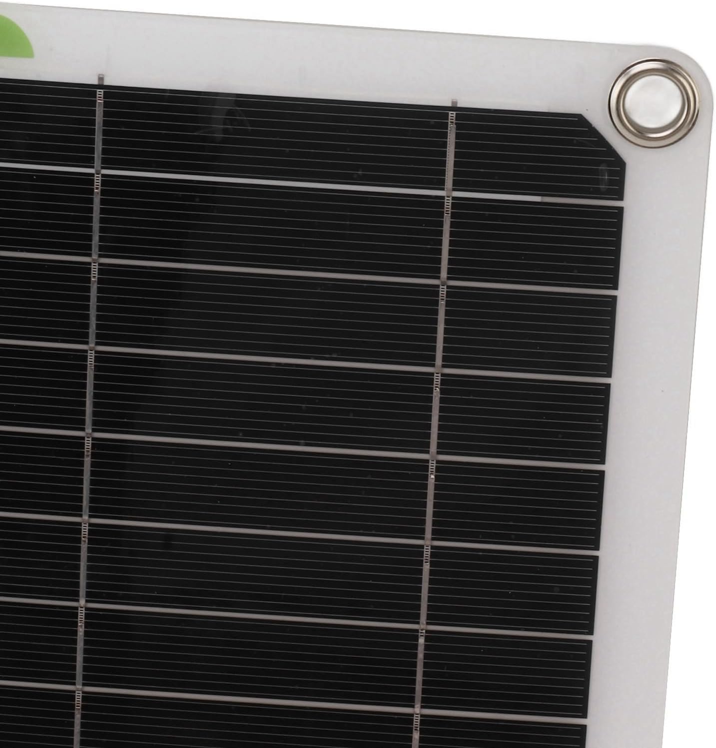 50W Monocrystalline Solar Panel + DC18V Portable Fridge Kit - Compact Camping Refrigerator Set with Battery Box & Cables for RV/Outdoor