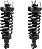 Vista 1855 de Detroit Axle - Kit de suspensión delantera de 10 piezas para Chevy Aveo Aveo5 Pontiac G3 Wave 2 Ready Struts Assembly 2 Enlaces de barra