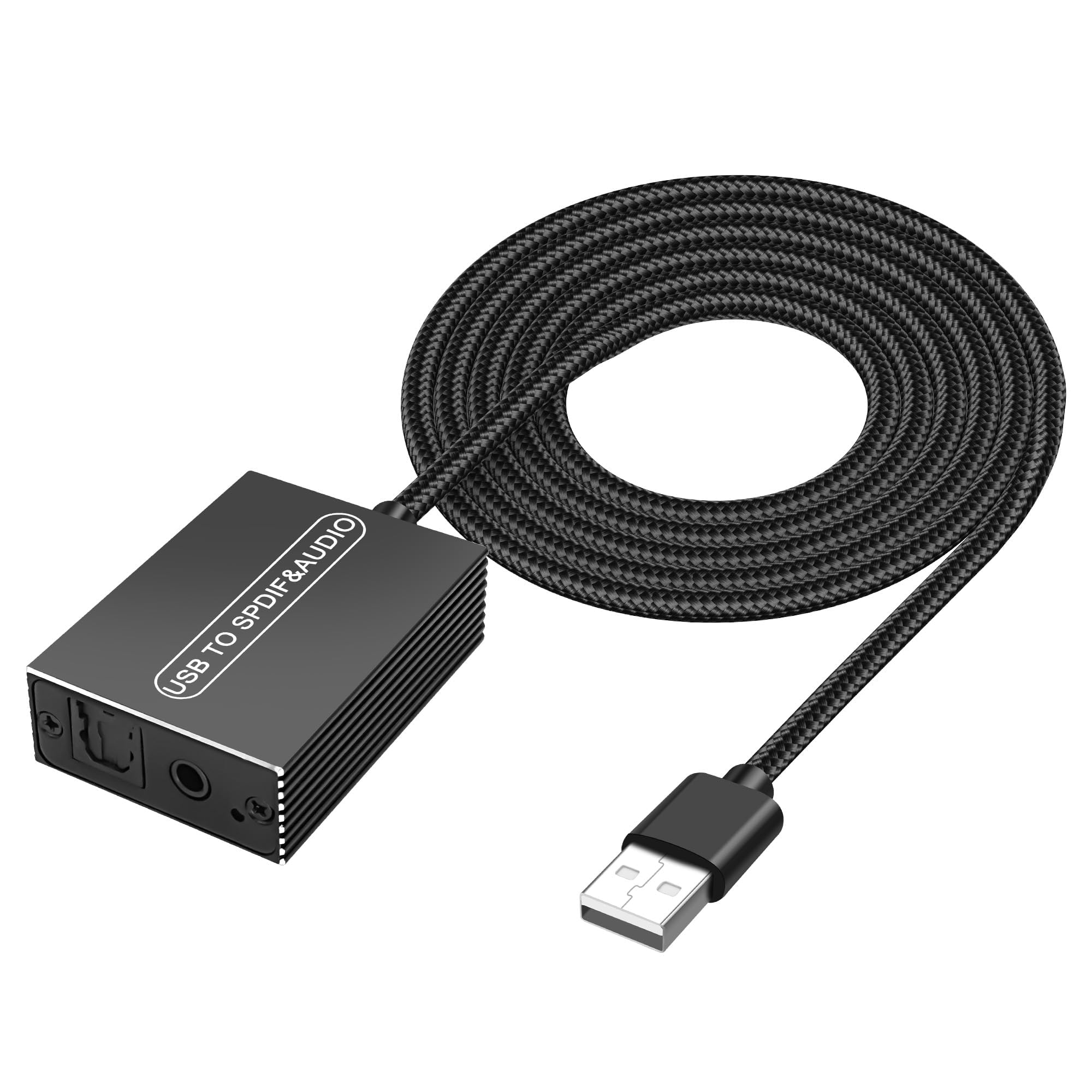 Amazon.com: XMSJSIY USB to Optical SPDIF Toslink & 3.5mm Jack