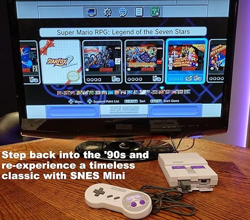 Miniatura 6 de VOOCAT Video Game Console for S Entertainment System Mini, Pre-load 2102 Official Games, White