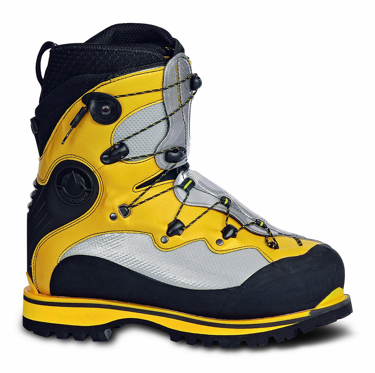 La Sportiva Spantik Mountaineering Boot - Men's Yellow/Grey 43.5