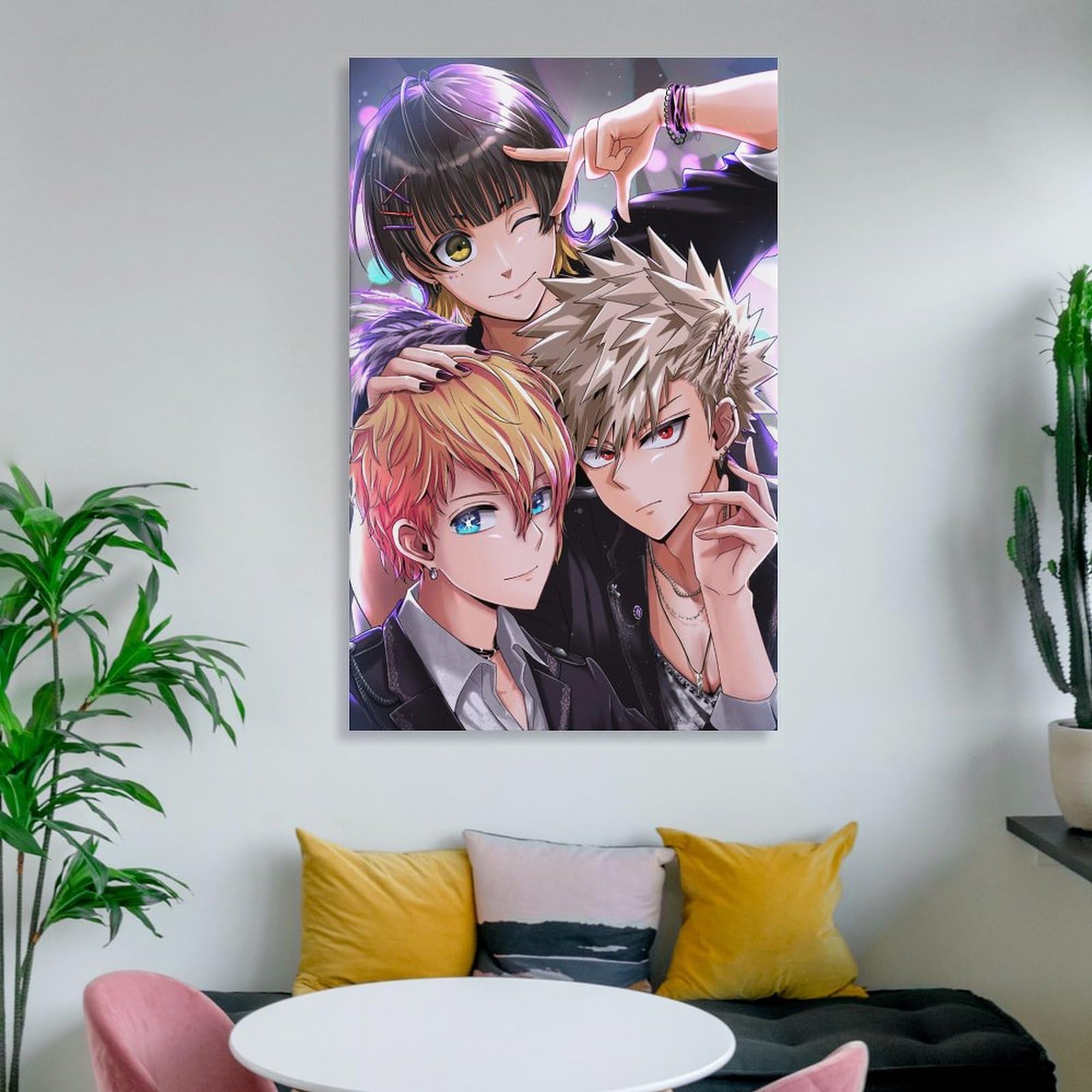 Amazon.co.jp: ブルーロックアートパネル おしゃれ 壁の装飾 アート