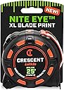 Crescent Lufkin 25 Ft. SHOCKFORCE NITE EYE Magnetic Tape Measure | LM1325B-02