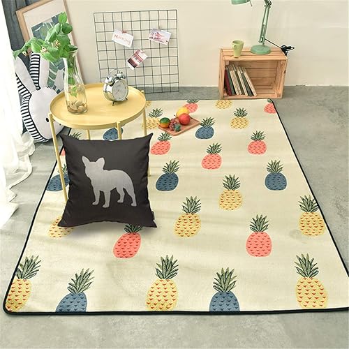 Miniatura 3 de Mugod Funda de almohada cuadrada de lino con silueta de bulldog francés para el hogar, funda de almohada cuadrada de lino para hombres y mujeres,