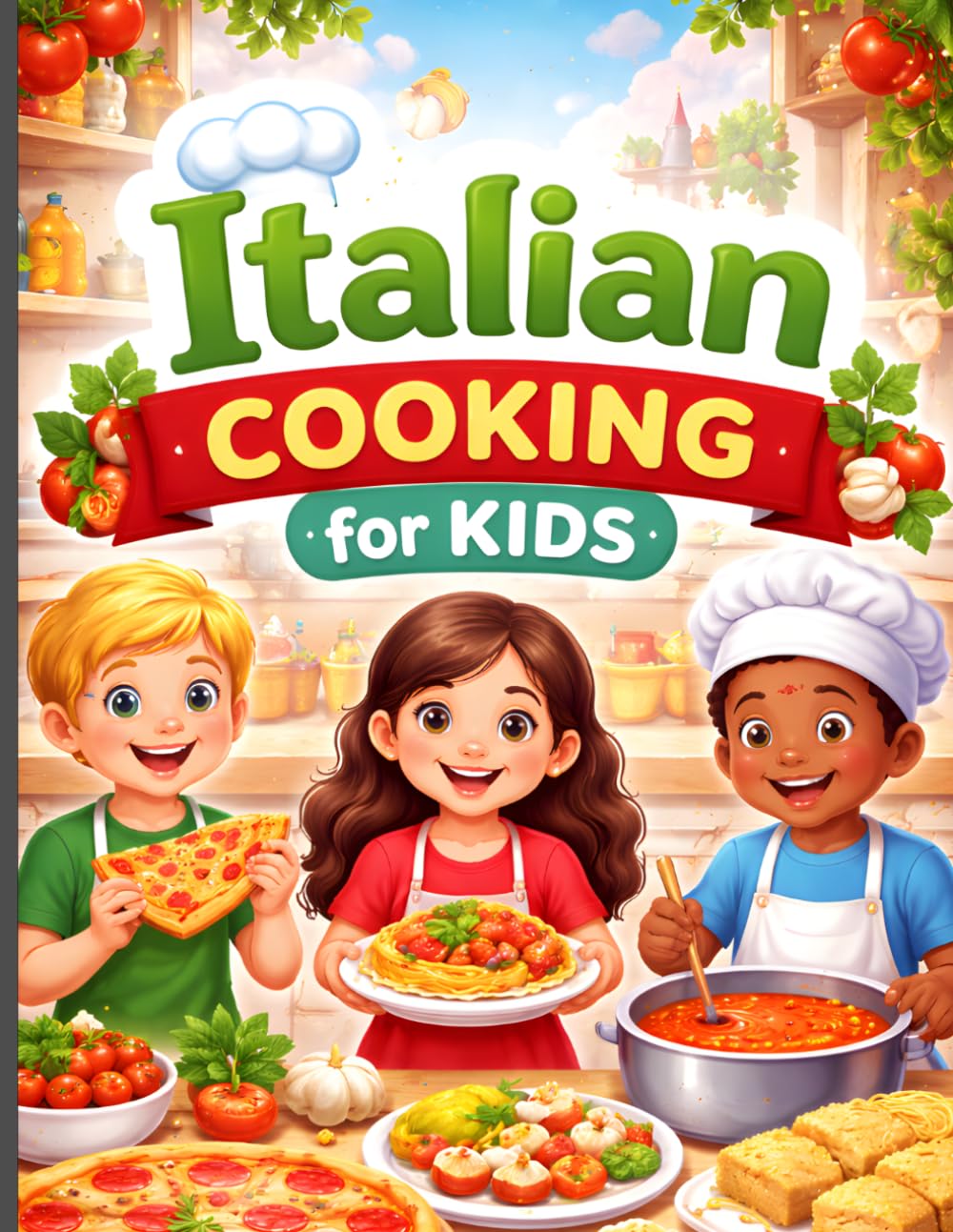 Italian Cooking for Kids: Fun, Easy, and Delicious Italian Recipes for Young Chefs