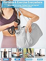Vista 6 de Pull Up Bands, Resistance Bands, Pull Up Assistance Bands Set for Men & Women, Exercise Workout Bands for Working Out, Body Stretching, Physical