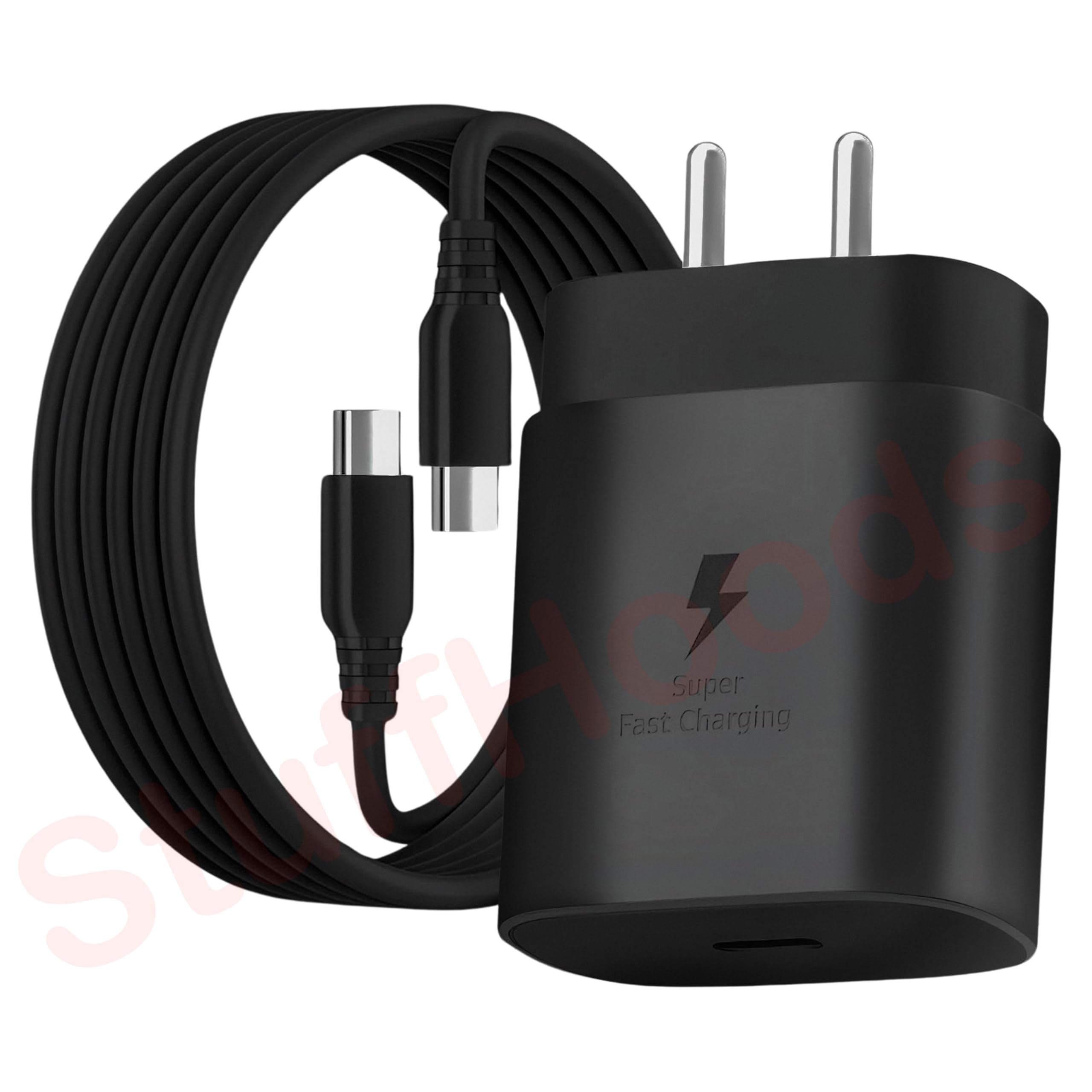StuffHoods 25W Type C Mobile Charger Superfast Charging Compatible for Samsung S20 FE/S20+/S21/S21+/S21 FE/S21 Ultra/S22/S23/M14 5G/M15/M32/M33 5G/M34/A05/A15/A35/A54/F14, PPS PD-Black (B0DFYX1465) Amazon Price History, Amazon Price Tracker