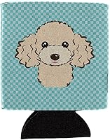 Vista 223 de Caroline's Treasures BB1293LITERK Tablero de ajedrez verde lima Weimaraner Botella de vino Hugger Funda Enfriadora Abrazador Lavable a Máquina