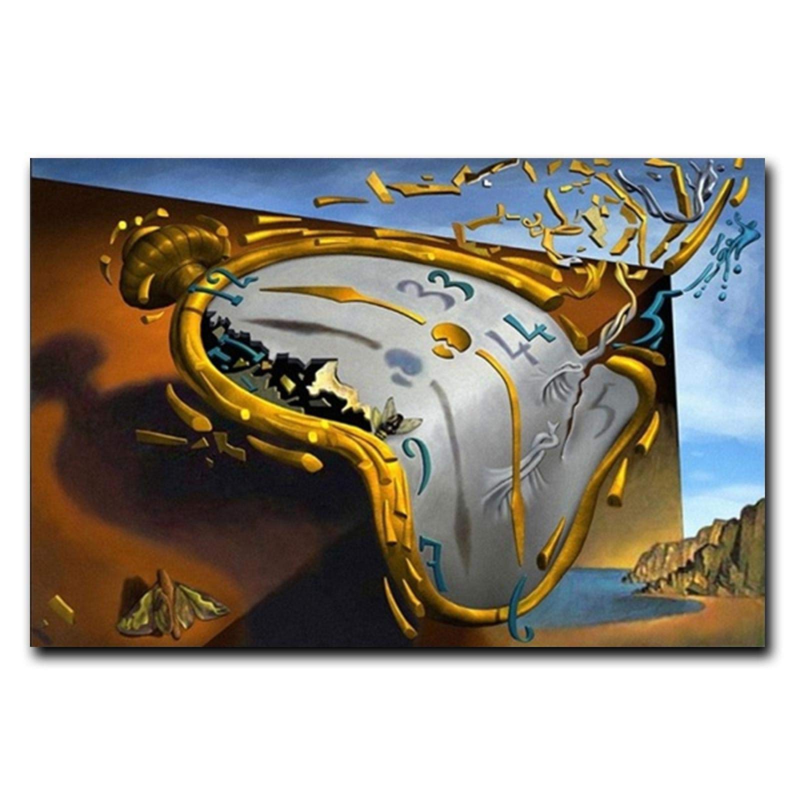 解体新書アート現代アート油絵インテリア個性的ダリ絵画おしゃれ雑貨