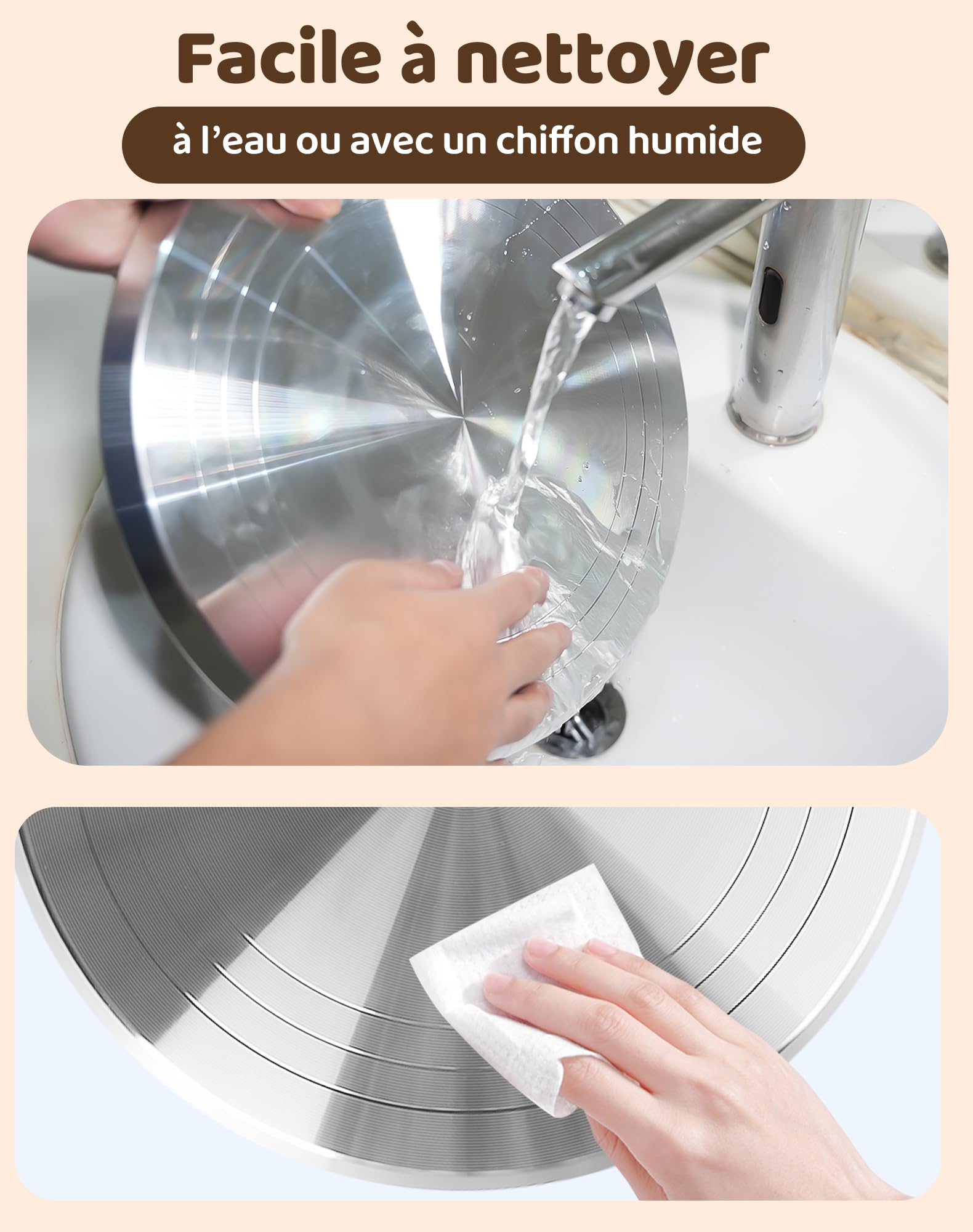 LAOYE Plateau à Gâteau Rotatif en Aluminium de 30 cm avec Pied - Plateau Tournant pour Décoration de Gâteaux