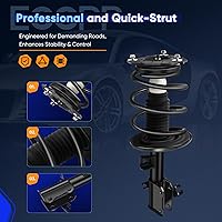 Vista 3 de ECCPP Juego de 2 puntales completos para Nissan Altima FWD 2007 2008 2009 2010 2011 2012 2013