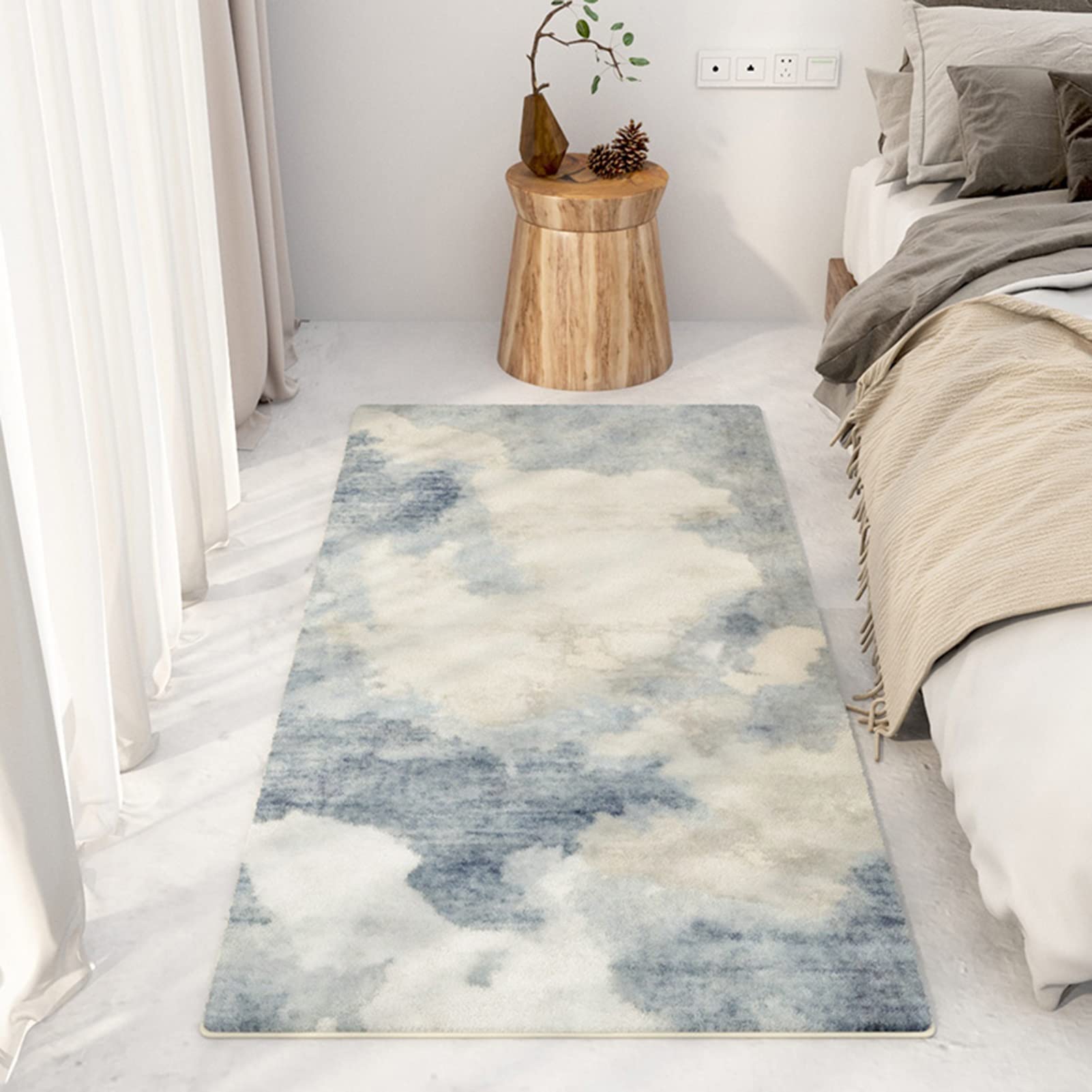 Tapis de couloir abstrait chic pour sublimer votre entrée et sécuriser la cuisine