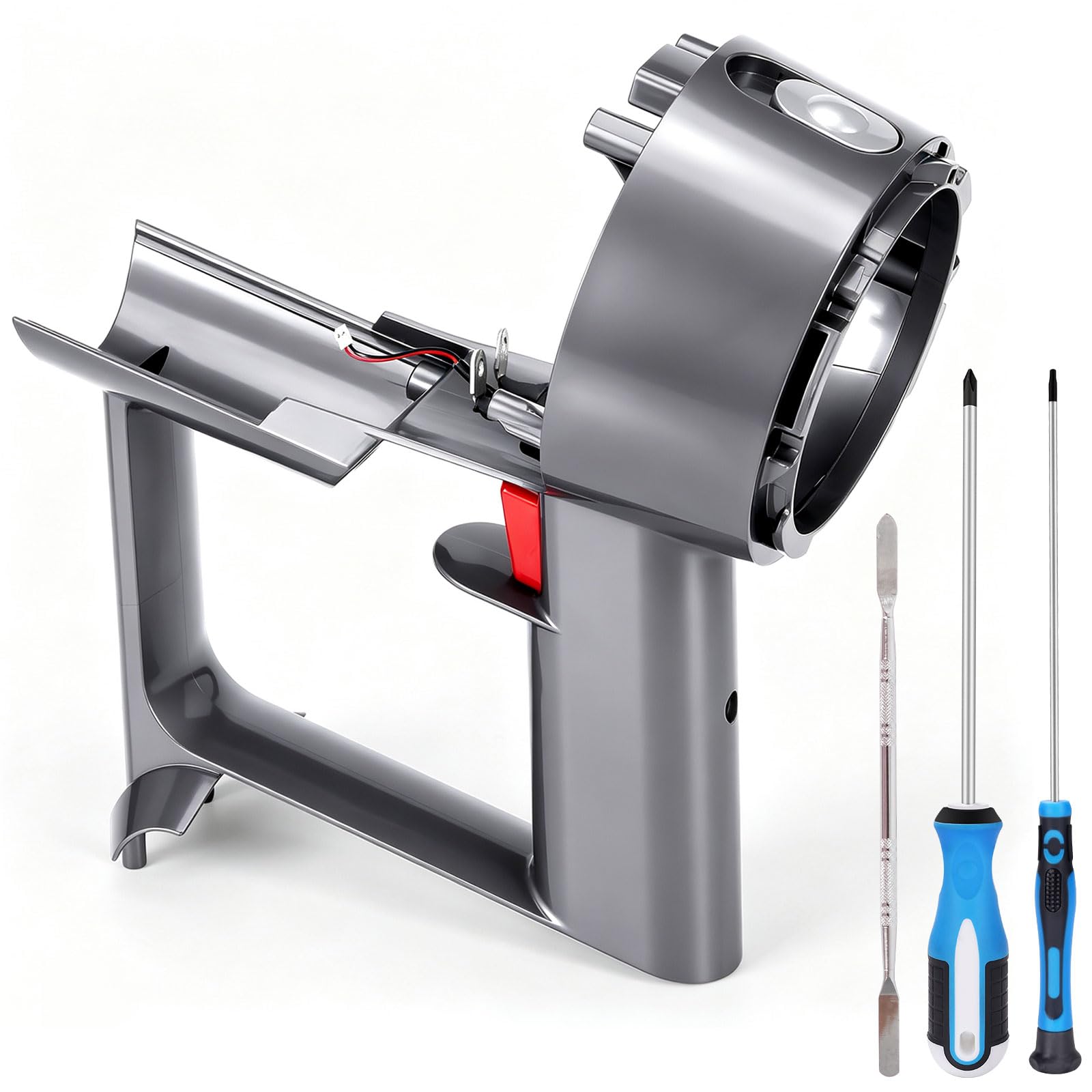 View 1 of [DAMAGED] V10 SV12 Main Body Assembly Housing Compatible with Dyson V10 SV12 Vacuum Cleaner Main Body Assembly, Compatible with V10 Animal, V10 Absolute, V10 Motorhead Main Body Assembly with Special Tools