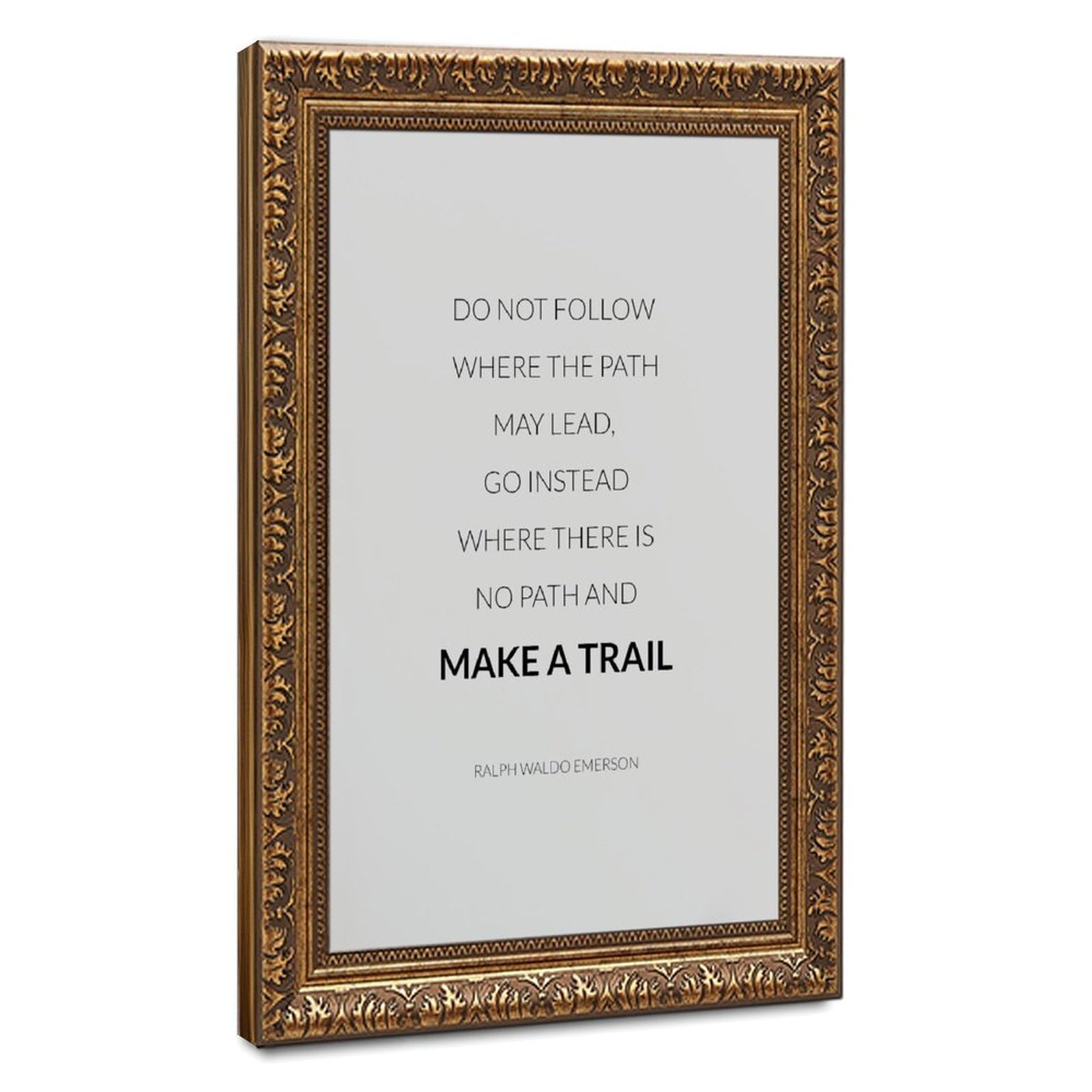 ELKPDOE Do Not Follow Where The Path May Lead Poster Quotes