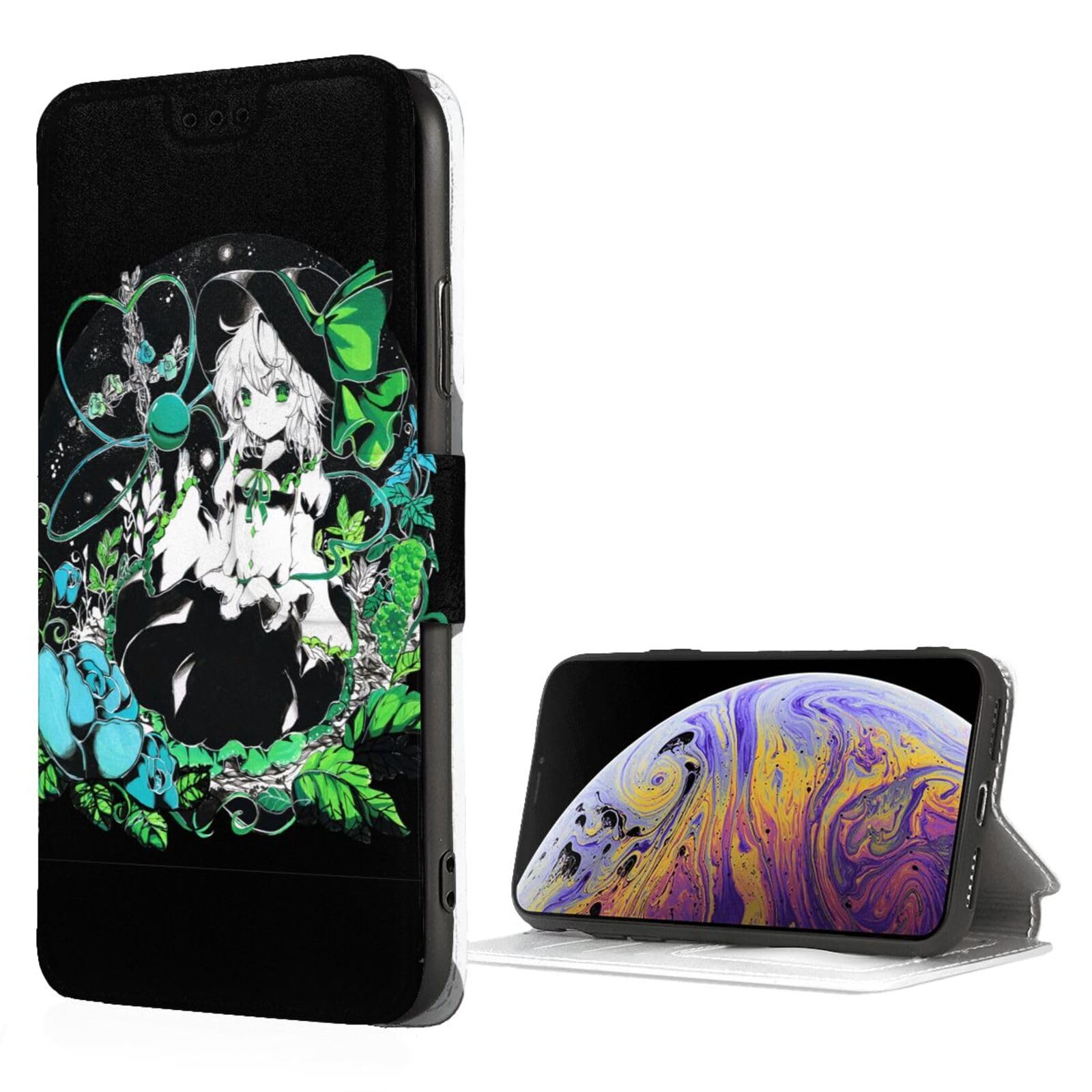 未使用　浅草文庫　スマホケース　八重桜 和柄＊桜 手帳型スマホケース - alicecode - BOOTH