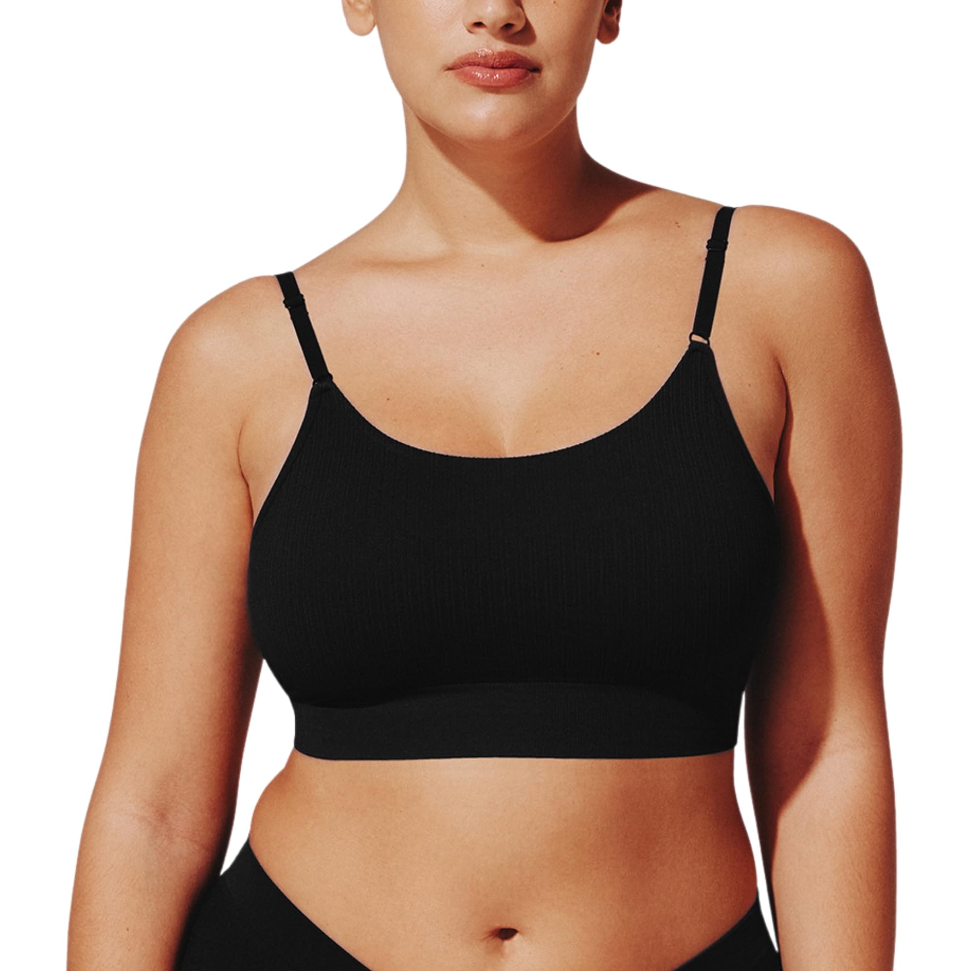 ThirdLove Form Seamless Adjustable Back Wireless Bra Bralette Bra with Back Closure Comfortable Bras for Women No Underwire