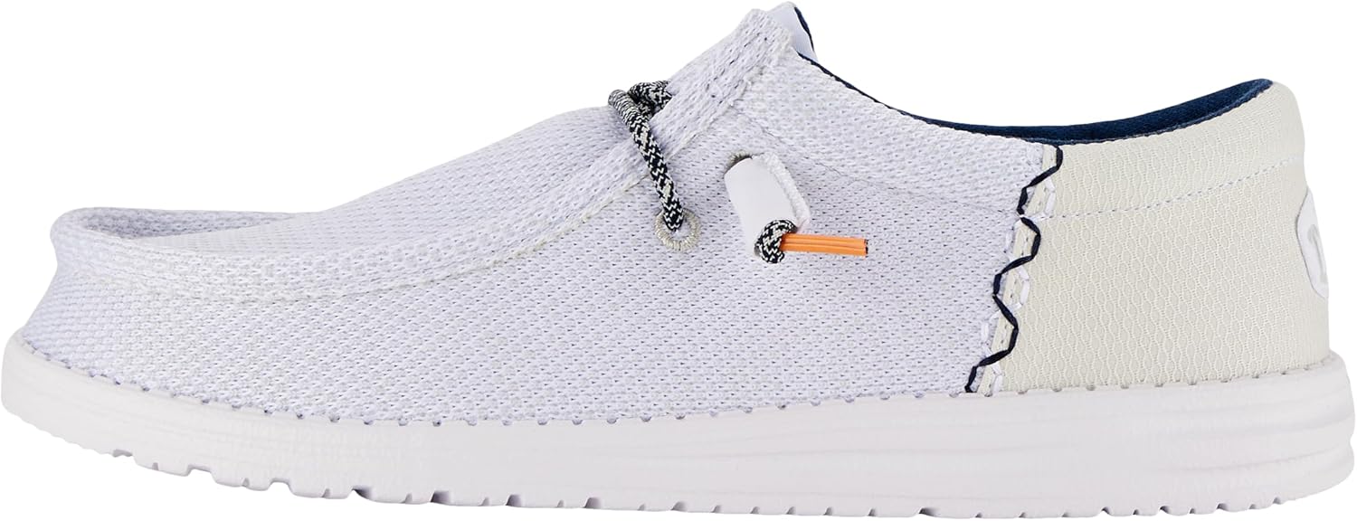 HEYDUDE Men's Wally Funk Open Mesh | Men's Shoes | Men Slip-on Loafers | Comfortable & Light-Weight