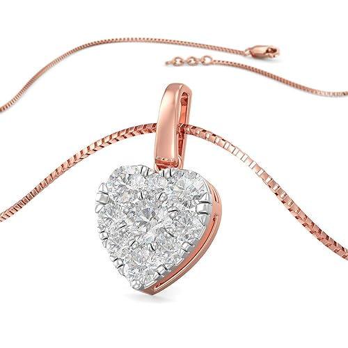 18k (750) Gold and Diamond Pendant for Girls