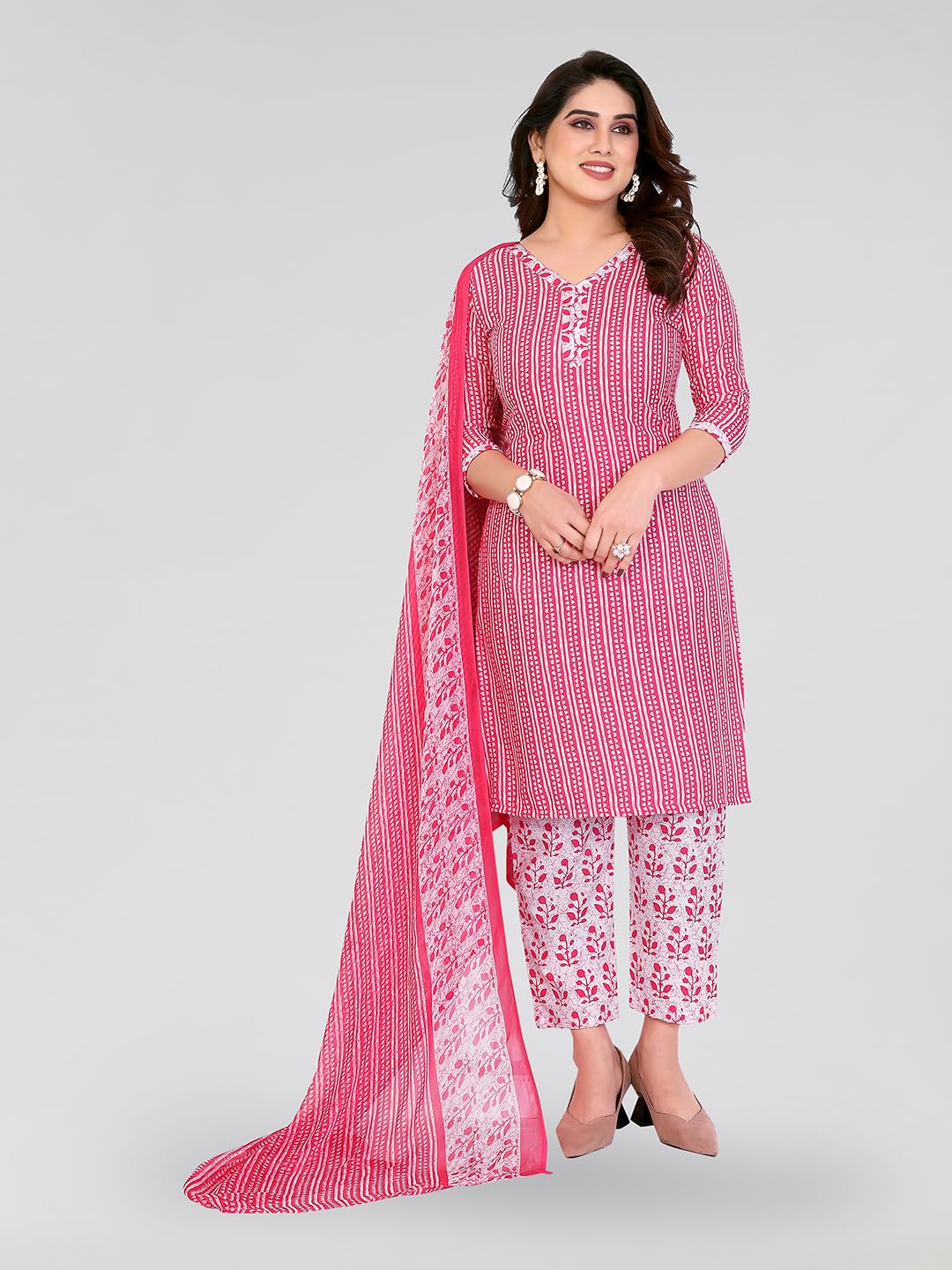 anand sarees ANAND Women's Printed Unstitched Dress Material-picture-24