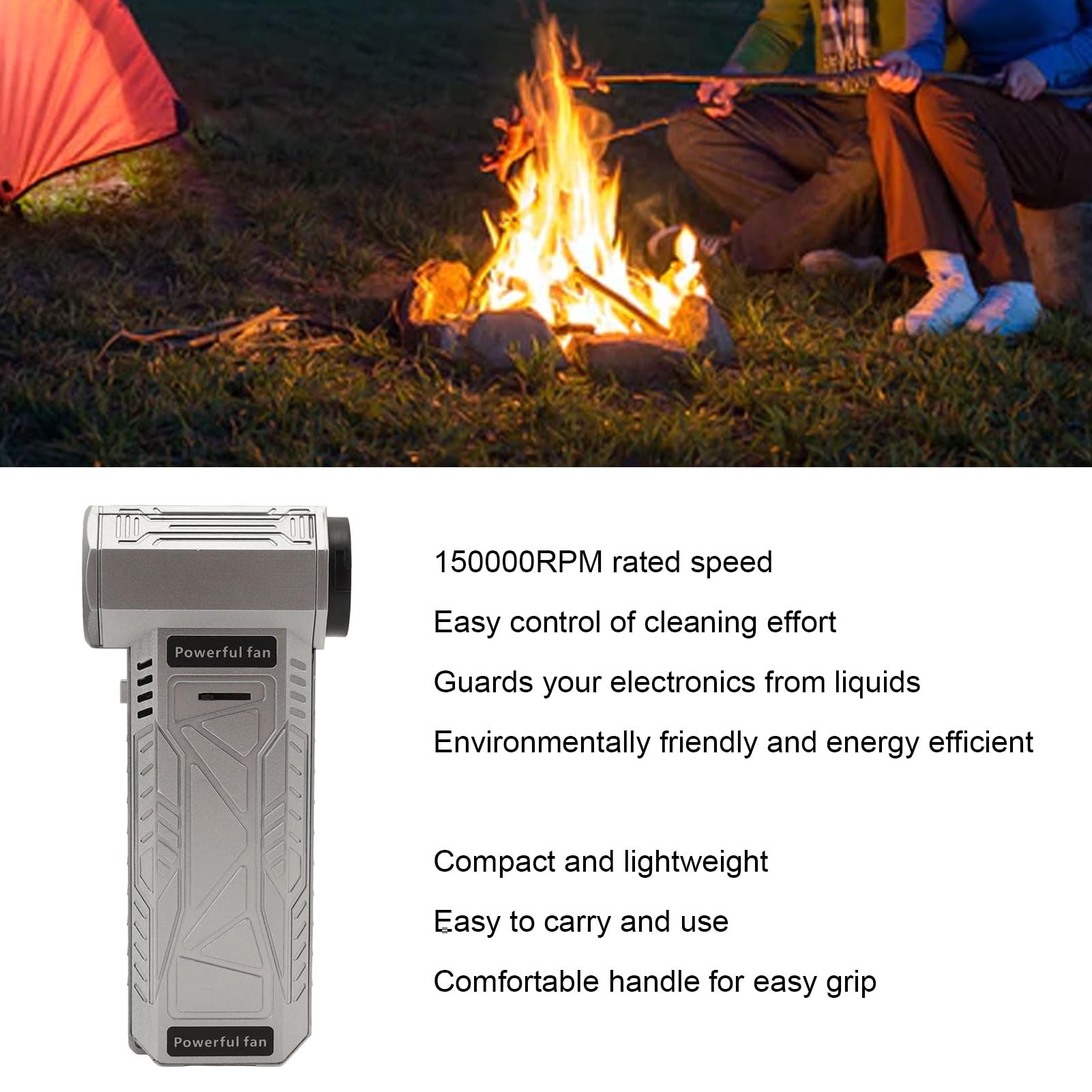 Mini souffleur à jet sec, 150 000 tr/min puissant avec ventilateur de conduit haute vitesse, ventilateur super jet portable, mini souffleur d'air turbo sans fil pour voiture, nettoyage, camping Mini souffleur à jet sec, 150 000 tr/min puissant avec ventilateur de conduit haute vitesse, ventilateur super jet portable, mini souffleur d'air turbo sans fil pour voiture, nettoyage, camping