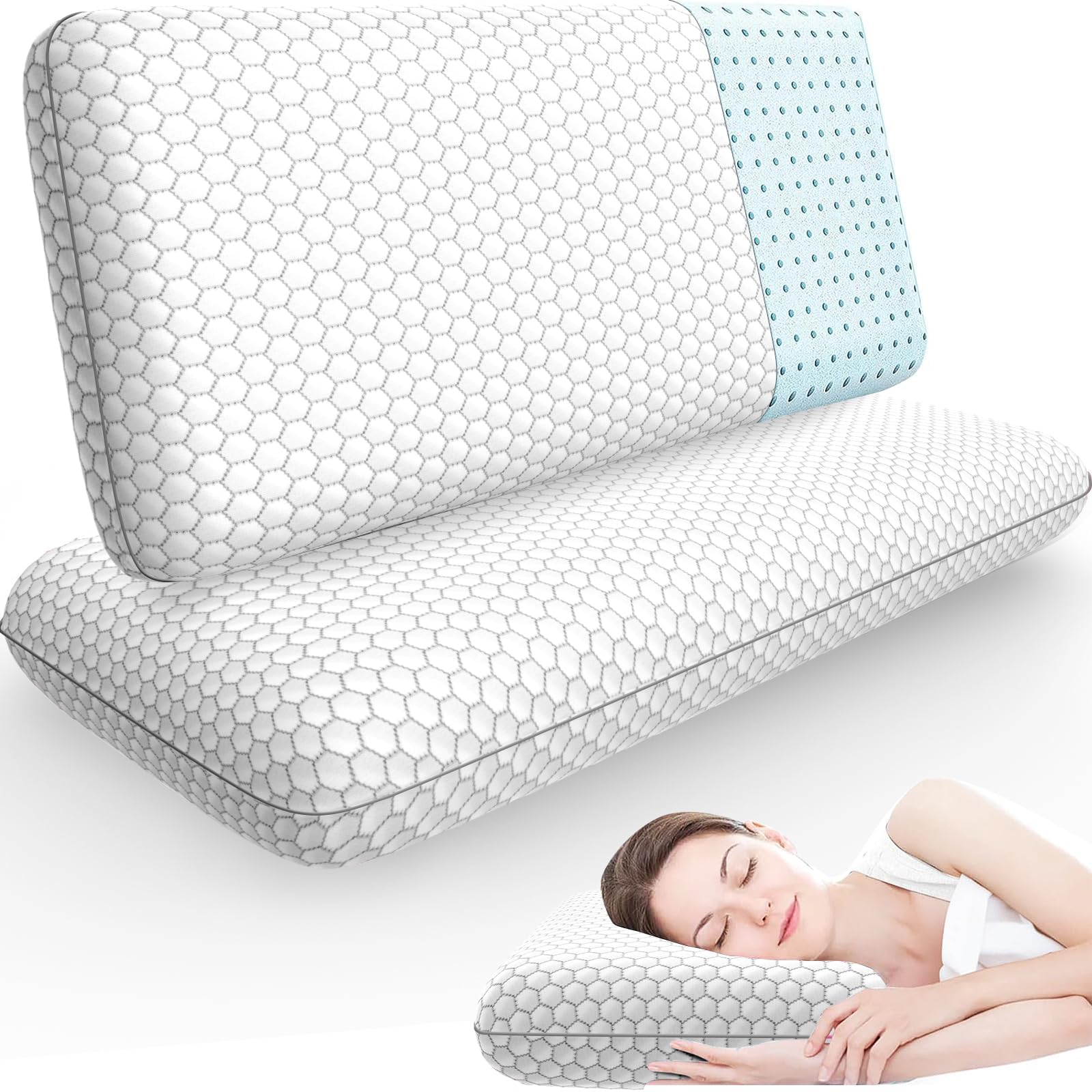CushyOasis Memory Foam Pillow