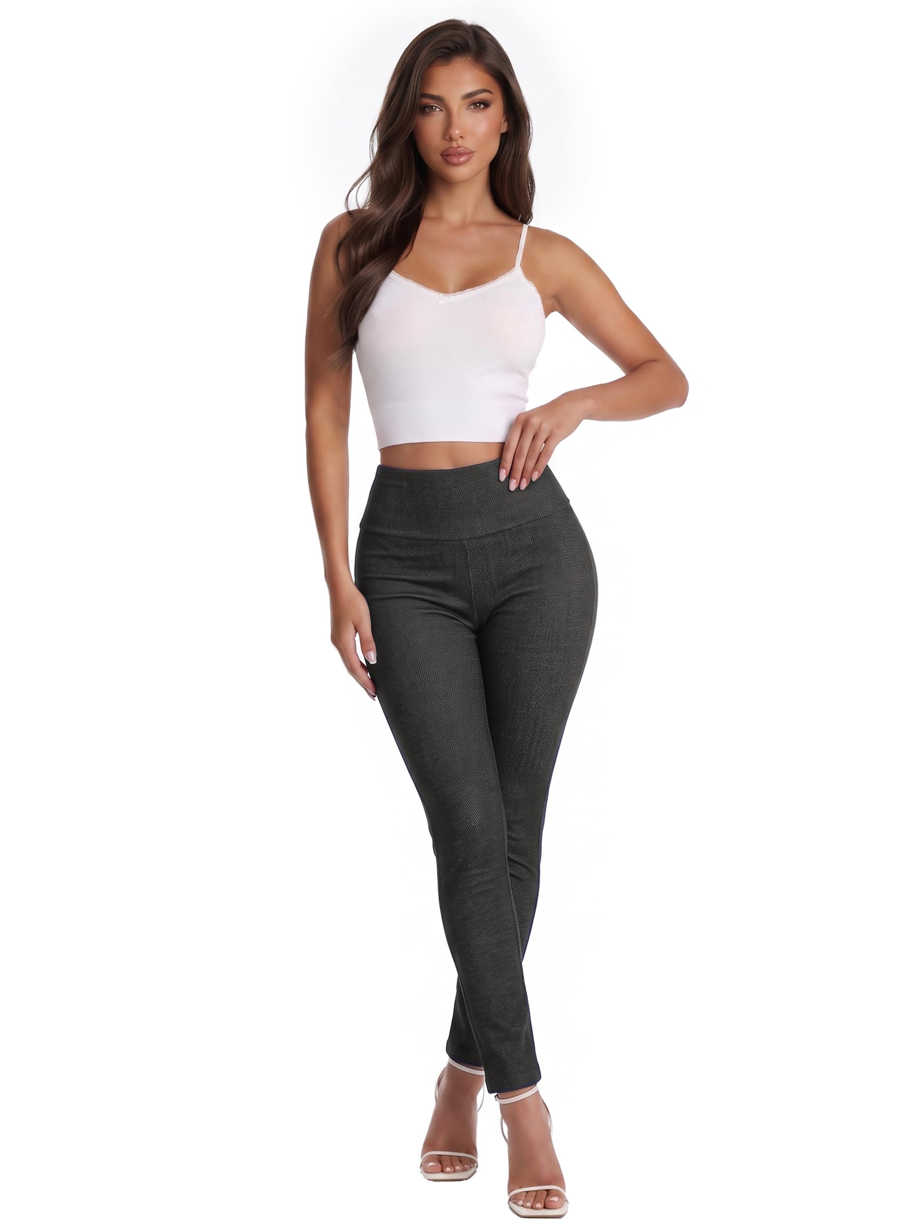 Hybrid &amp; Company Super Comfy Stretch with Full Elastic Waist Pull On Millennium Twill Pant
