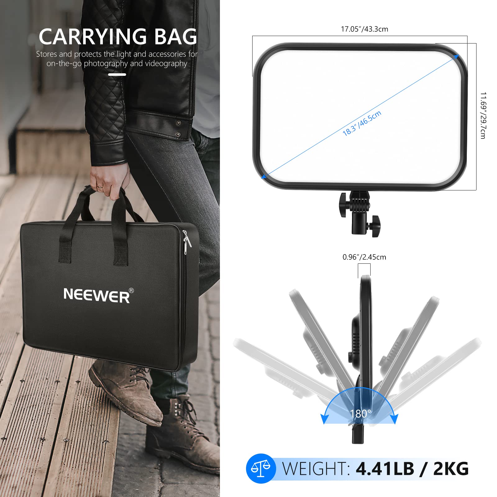 Amazon.com : NEEWER 18.3