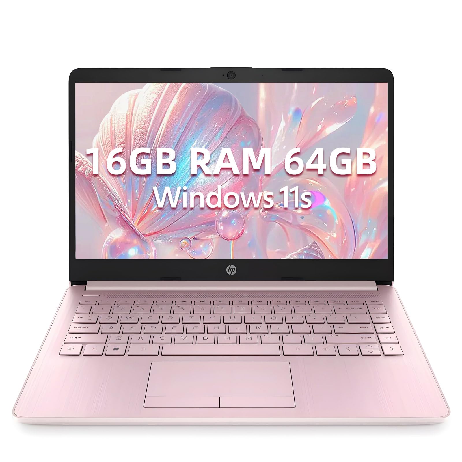 HP 14-inch Laptop, Micro-Edge HD Display, Intel Celeron N4120