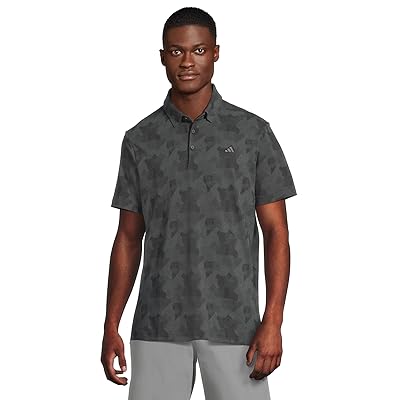 adidas Golf Go To Printed Golf Polo Shirt Men