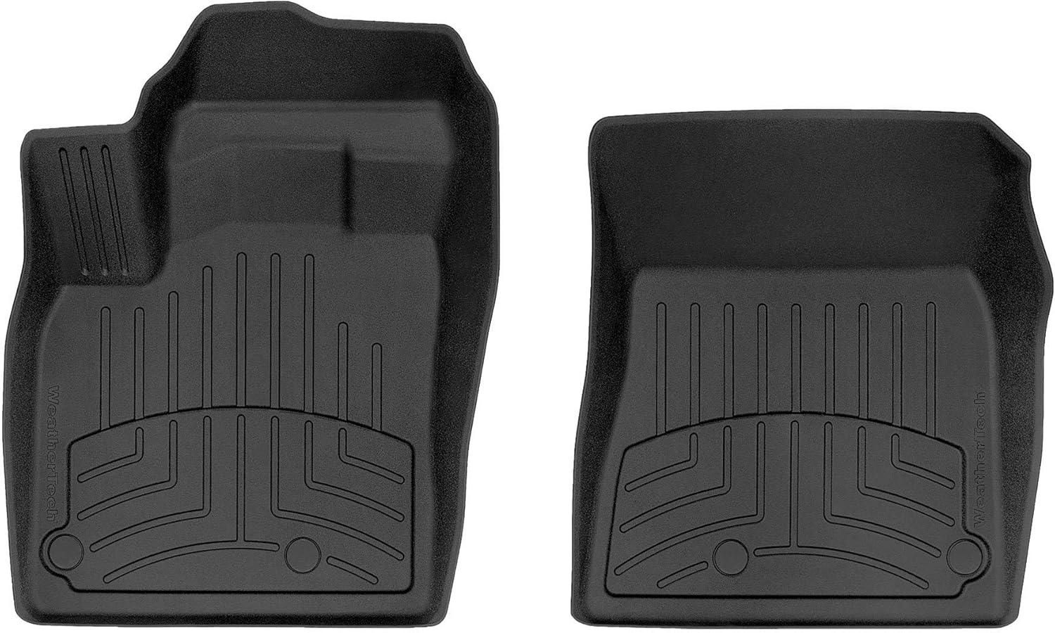 WeatherTech FloorLiner HP Custom Fit Floor Mats for Nissan Rogue - 1st Row (4416441IM), Black