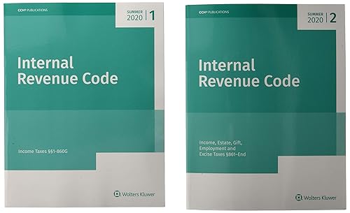 Internal Revenue Code Summer 2020: Income, Estate, Gift, Employment and Excise Taxes: 861-End