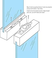 Vista 3 de Prime-Line Products, F 2588, traba de seguridad para ventana con guardián., F 2763